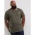 D555 Marshall Polo Khaki - Polo- & piqueskjorter - Poloskjorte i store størrelser - 2XL-8XL