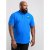D555 Parker Polo Blue - Polo- & piqueskjorter - Poloskjorte i store størrelser - 2XL-8XL