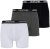 Lavecchia 1020 Boxershorts 3-pack Black/Charcoal/White - Undertøy & badetøy - Undertøy store størrelser 