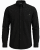 Motley Denim Lisbon Long Sleeve Shirt Black - Skjorter - Store skjorter - 2XL-8XL