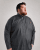 Motley Denim Lisbon Long Sleeve Shirt Charcoal - Skjorter - Store skjorter - 2XL-8XL