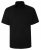 Kam Jeans 6283 Casual SS Herringbone Shirt Black - Skjorter - Store skjorter - 2XL-8XL