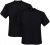 Adamo Marlon Comfort fit 2-pack T-shirt Black - T-skjorter - Store T-skjorter - 2XL-14XL