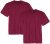 Adamo Marlon Comfort fit 2-pack T-shirt Blackberry - T-skjorter - Store T-skjorter - 2XL-14XL