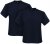 Adamo Marlon Comfort fit 2-pack T-shirt Navy - T-skjorter - Store T-skjorter - 2XL-14XL