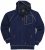 Adamo Michael Hoodie with Zipper Navy - Gensere og hettegensere - Store hettegensere - 2XL-14XL