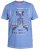 D555 Monty T-shirt Blue - T-skjorter - Store T-skjorter - 2XL-14XL