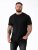 D555 Smartly T-skjorte med rund hals Svart 5-pakning - T-skjorter - Store T-skjorter - 2XL-14XL