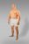 20 Nodi Combed Cotton Jersey Boxer with Front Button Fly White - Undertøy & badetøy - Undertøy store størrelser 