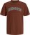 Jack & Jones Caleb Varsity T-Shirt Red - T-skjorter - Store T-skjorter - 2XL-14XL