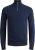 Jack & Jones Emil Knitted Pullover Blue - Gensere og hettegensere - Store hettegensere - 2XL-14XL