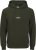 Jack & Jones Soho Hoodie Green - Gensere og hettegensere - Store hettegensere - 2XL-14XL