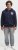 Jack & Jones Logo 2 COL Hoodie with Zipper Blue - Gensere og hettegensere - Store hettegensere - 2XL-14XL