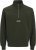 Jack & Jones Soho Sweatshirt with Zipper Green - Gensere og hettegensere - Store hettegensere - 2XL-14XL