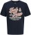 Jack & Jones Logo 2COL T-Shirt Blue - T-skjorter - Store T-skjorter - 2XL-14XL