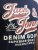 Jack & Jones Logo 2COL T-Shirt Blue - T-skjorter - Store T-skjorter - 2XL-14XL