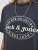 Jack & Jones Dover T-Shirt Short Sleeve Black - T-skjorter - Store T-skjorter - 2XL-14XL
