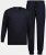 JP1880 Pyjamas Two-piece Long Sleeve and Long Trousers Navy - Undertøy & badetøy - Undertøy store størrelser 