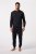 JP1880 Pyjamas Two-piece Long Sleeve and Long Trousers Navy - Undertøy & badetøy - Undertøy store størrelser 