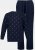 JP1880 Two-piece Pyjamas Long Sleeve and Long Trousers Navy - Undertøy & badetøy - Undertøy store størrelser 