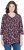 Ulla Popken Asymmetric Cowboy Boot Print Tee Dark Ruby - Trykket T-skjorter for dame - 