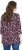 Ulla Popken Asymmetric Cowboy Boot Print Tee Dark Ruby - Trykket T-skjorter for dame - 