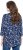 Ulla Popken Asymmetric Cowboy Boot Print Tee Dark Blue - Trykket T-skjorter for dame - 