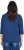 Ulla Popken Inspirational Graphic Lettering 3/4 Sleeve Tee Dark Blue - Trykket T-skjorter for dame - 