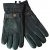JP1880 Gloves Leather Warm Lining Black - Tilbehør - 