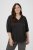 Kaffe Curve Ada Blouse Black - Bluser - 