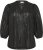 Kaffe Curve Luisa Blouse Black Deep - Bluser - 