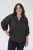 Kaffe Curve Luisa Blouse Black Deep - Bluser - 