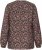 Kaffe Curve Belle Blouse Pink Black Graphic Flower - Bluser - 
