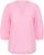 Kaffe Curve Penelopia Blouse Pink Frosting - Bluser - 