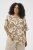 Kaffe Curve Marla Blouse Oak Chalk Leaf - Bluser - 
