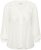Kaffe Curve Lana Frill Blouse White - Bluser - 