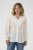 Kaffe Curve Lana Frill Blouse White - Bluser - 