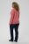 Kaffe Curve Jilanda V-Neck Pullover Red - Gensere & strikk - 