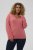 Kaffe Curve Jilanda V-Neck Pullover Red - Gensere & strikk - 