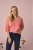 Kaffe Curve Jilanda V-Neck Pullover Red - Gensere & strikk - 