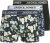 Jack & Jones Acray Flower Boxers 3-Pack Black/Navy - Undertøy & badetøy - Undertøy store størrelser 