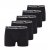 North Latitude 5-Pack Boxershorts Black - Boxershorts - Boksershorts for menn i store størrelser
