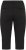 Kaffe Curve Jenna Capri Pants Black - Bukser - 