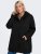 Only Carmakoma Sedona Light Coat Black - Vinterkåper - 