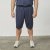 North Latitude 61154 Comfort Fit-shorts i Lin Marineblå - Shorts - Store shorts - W40-W60