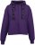 Nora Mikken GERTRUD Cropped Hoodie Purple - DAMEKLÆR XS-XXL - 