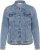 Kaffe Curve Vilana Denim Jacket Washed Blue - Jeansjakker - 