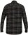 D555 Destin Checked Long Sleeve Shirt Black/Tan Check - Skjorter med lange ermer - 