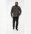 D555 Destin Checked Long Sleeve Shirt Black/Tan Check - Skjorter med lange ermer - 