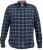 D555 Luton Checked Flanell Shirt Navy - Skjorter - Store skjorter - 2XL-8XL